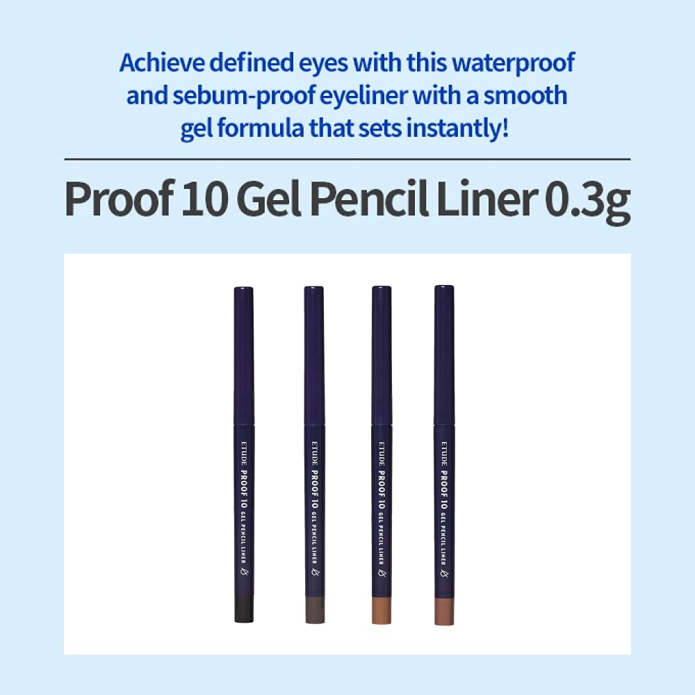 ETUDE gel pencil tip close-up illustrating creamy glide