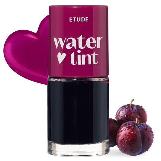 ETUDE front packaging showing Prune Ade tint and compact tube benefits