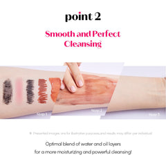 ETUDE 100ml next to common items showing compact travel-friendly benefit