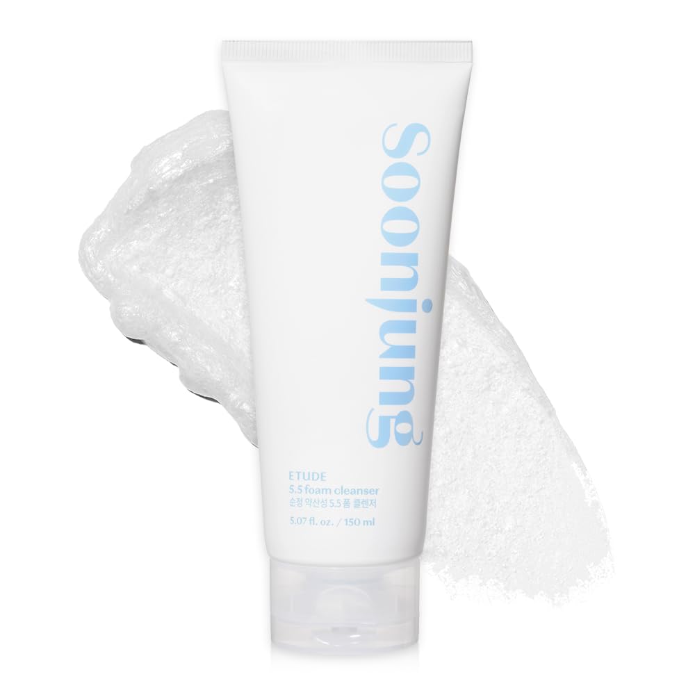 ETUDE front bottle view showing cleanser and gentle appearance benefits