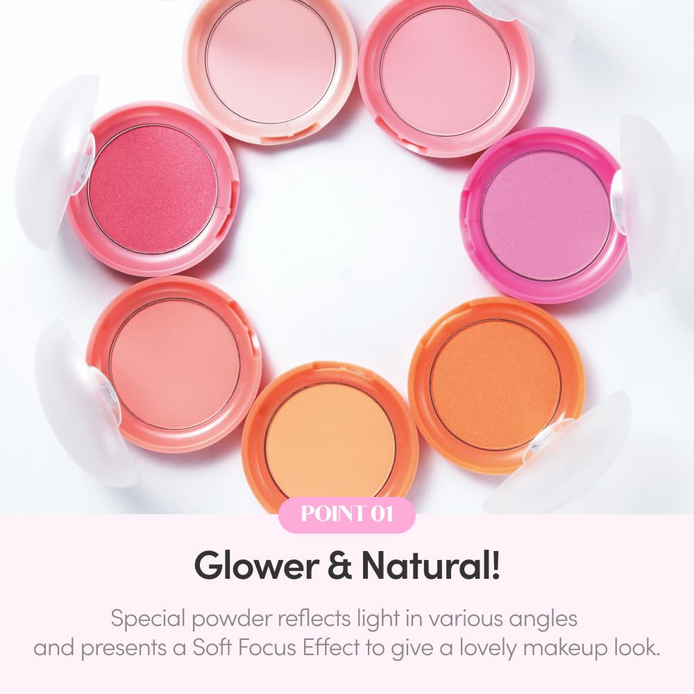 ETUDE swatch on skin arm revealing warm ginger-honey color payoff