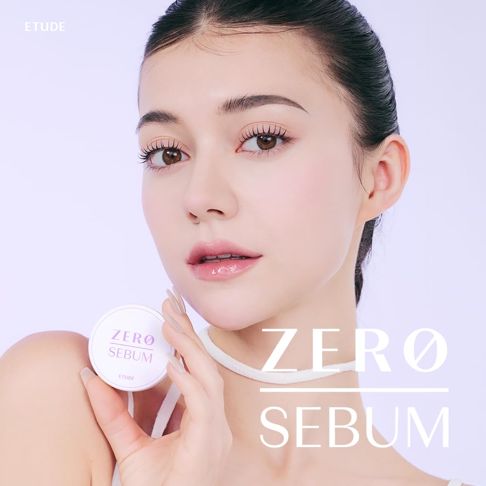 ETUDE open sifter revealing finely milled lavender powder for smooth matte finish