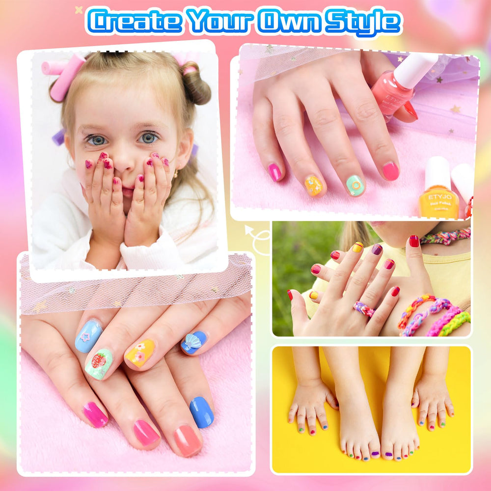 ETYJO on toddler hands demonstrating easy application and quick-dry