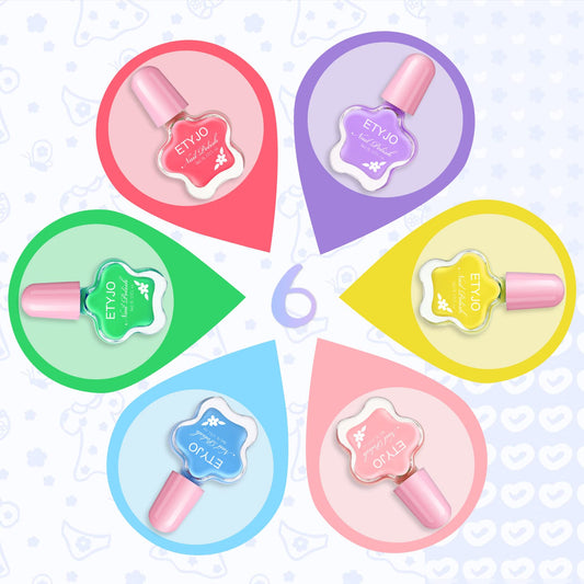 ETYJO flower-shaped bottle close-up highlighting cute design and safe cap