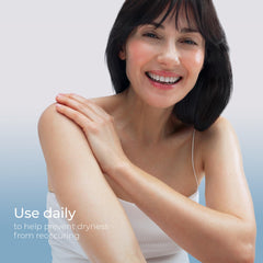 After application skin looks smoother and hydrated using Eucerin Advanced Repair