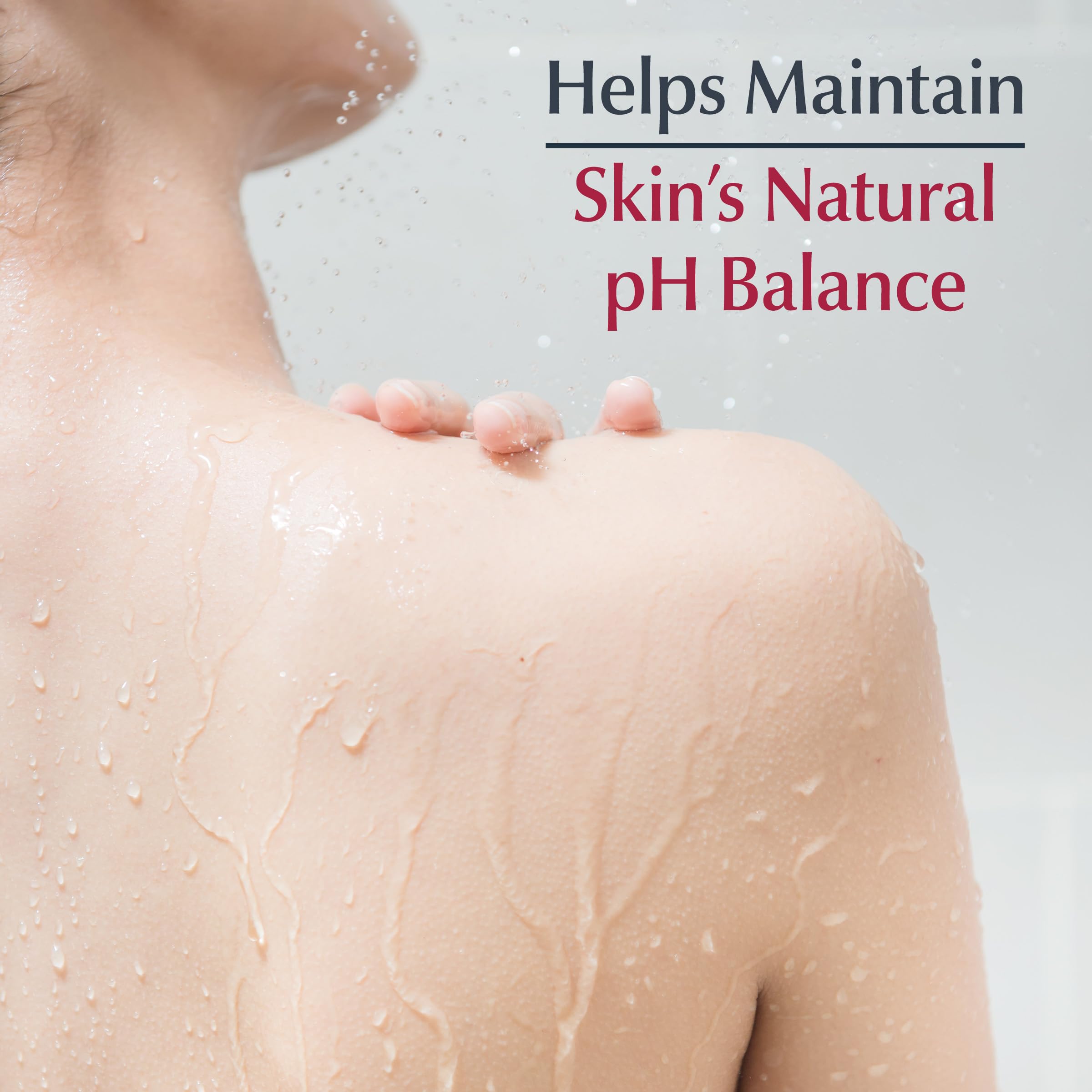 Eucerin hand application demonstrating gentle spread and quick rinsing