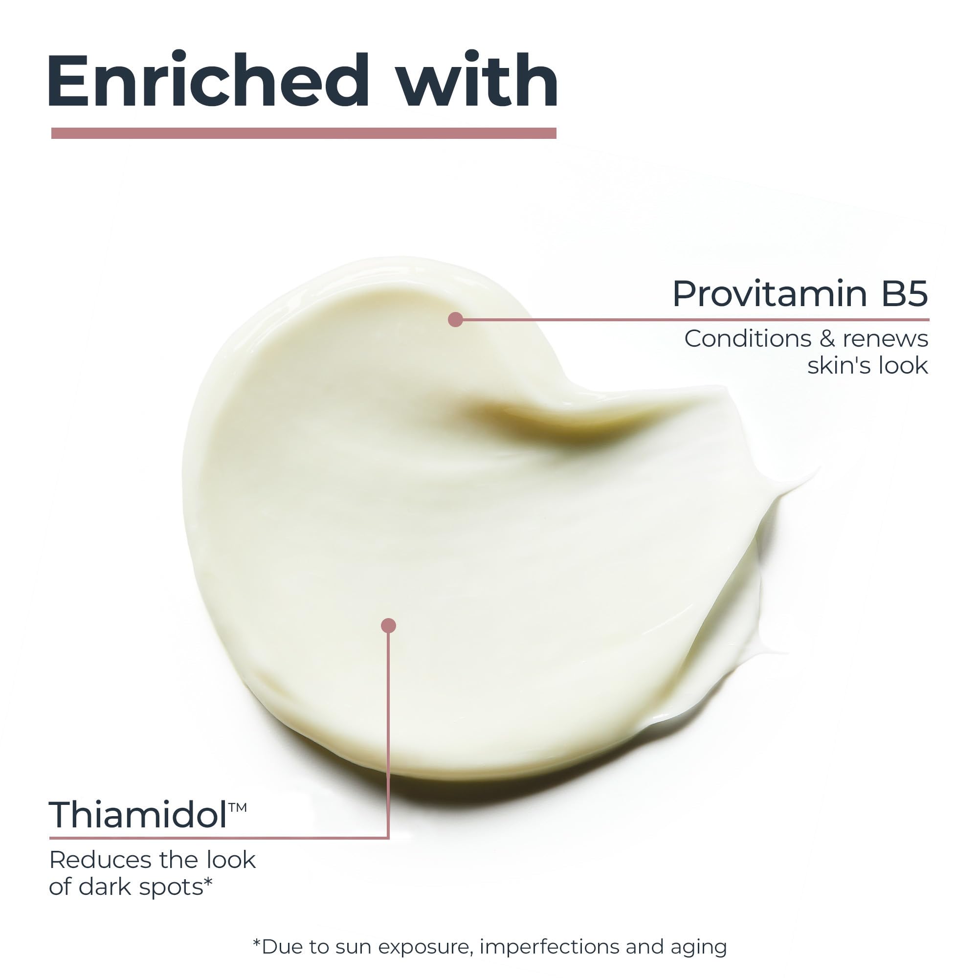 Eucerin cream on hand during application showing quick absorption benefit