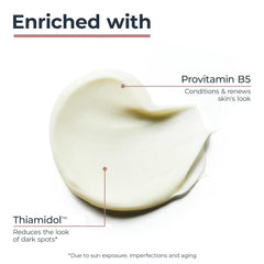 Eucerin cream on hand during application showing quick absorption benefit