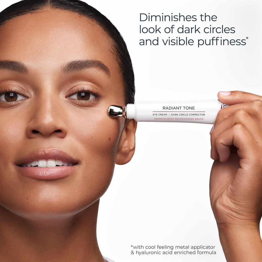 Eucerin cream with hyaluronic illustration highlighting hydration benefit