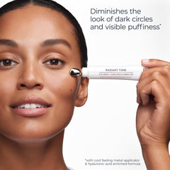 Eucerin cream with hyaluronic illustration highlighting hydration benefit