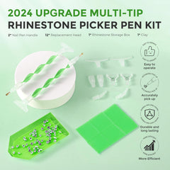 Eudaicful close-up of the dual-ended acrylic handle for steady grip and comfort