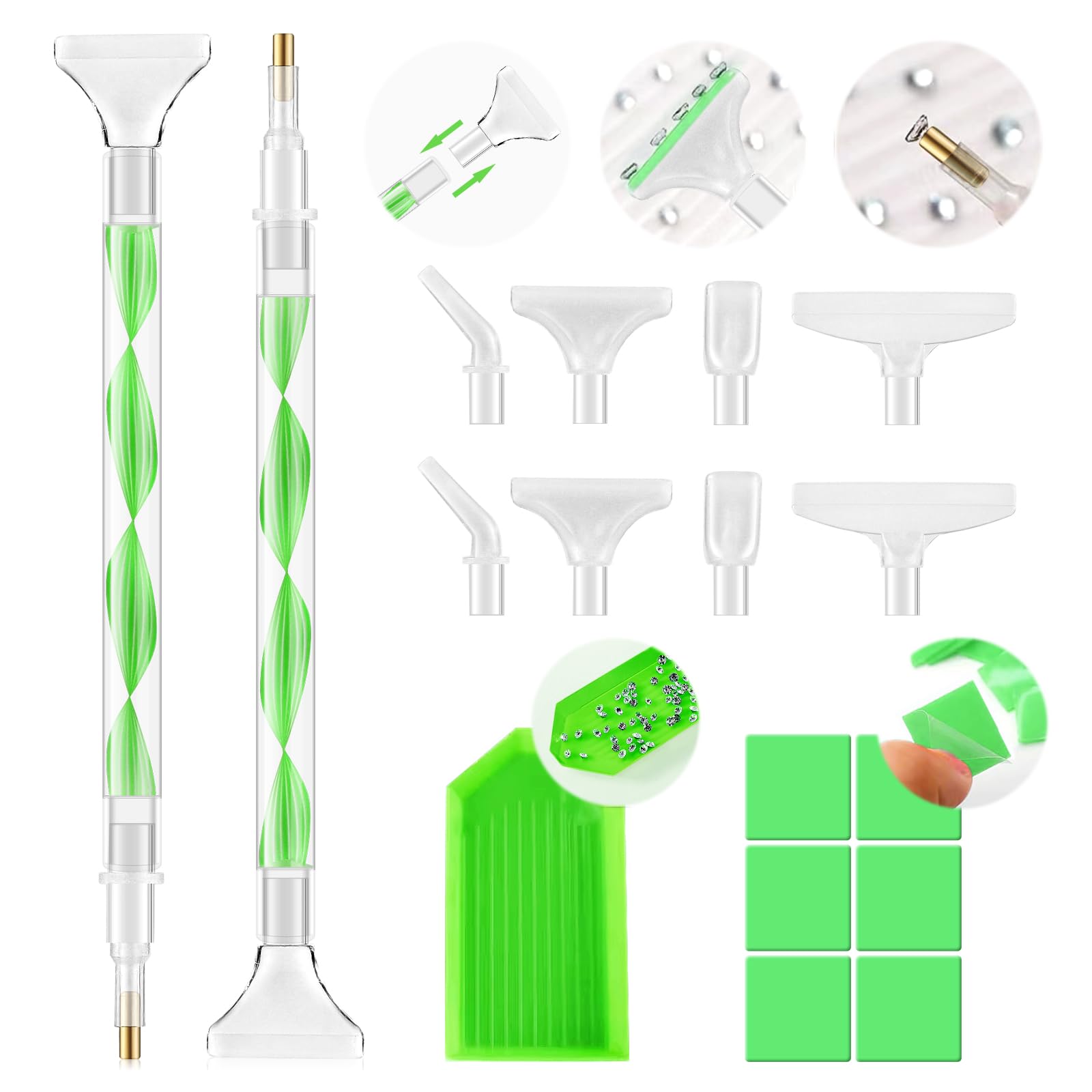 Eudaicful front packaging and green pen kit showing complete contents and benefits