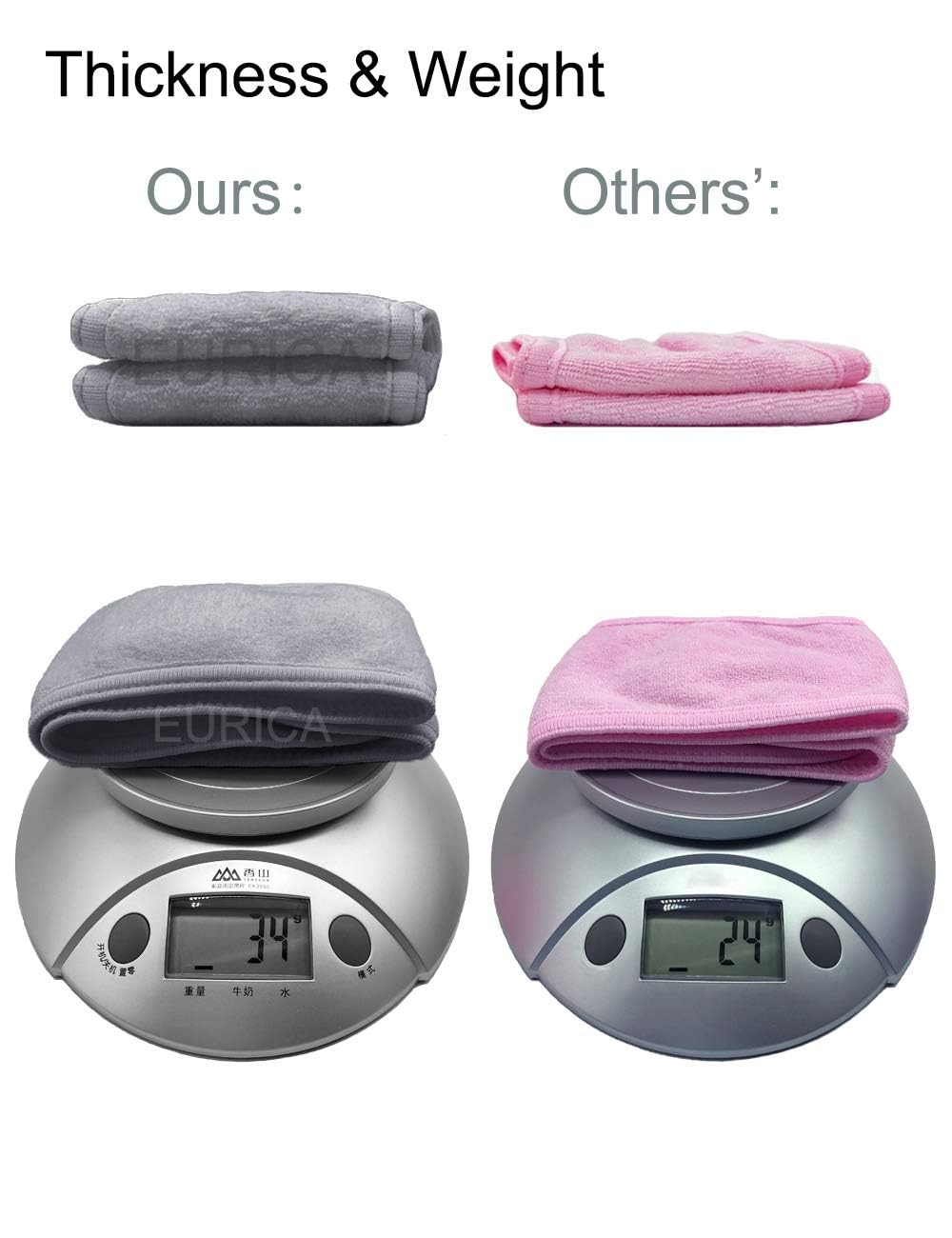 EUICAE six individually packaged headbands ideal for salons and travel