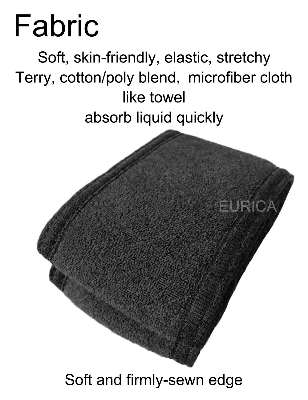 EUICAE Velcro detail demonstrating adjustable closure for secure fit and customized comfort