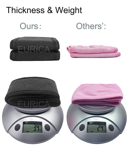 EUICAE close-up of plush terry cloth texture, shows absorbency