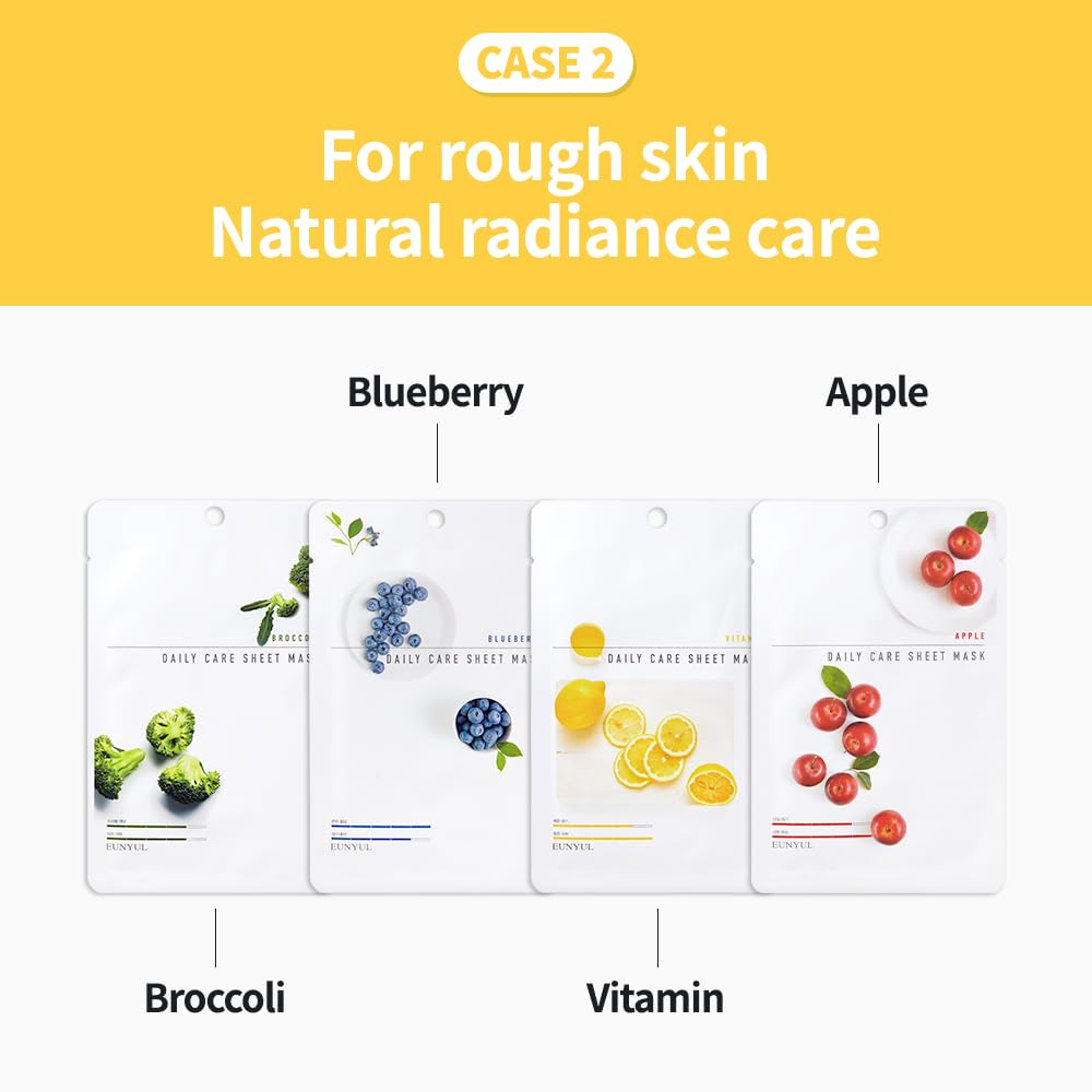 EUNYUL open mask with visible serum indicating deep hydration