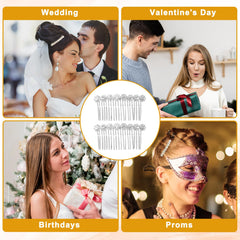 EupHHonycs bridal setting with comb accent showing timeless wedding styling benefit