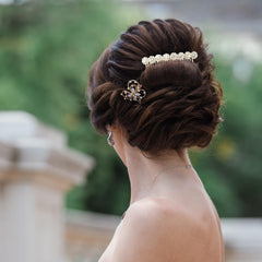 EupHHonycs pair arranged symmetrically, ideal for balanced bridal styles