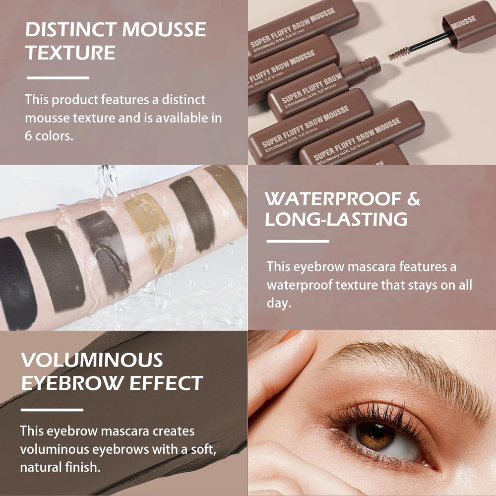 Euphily mousse texture on fingertip demonstrating airy formula benefit
