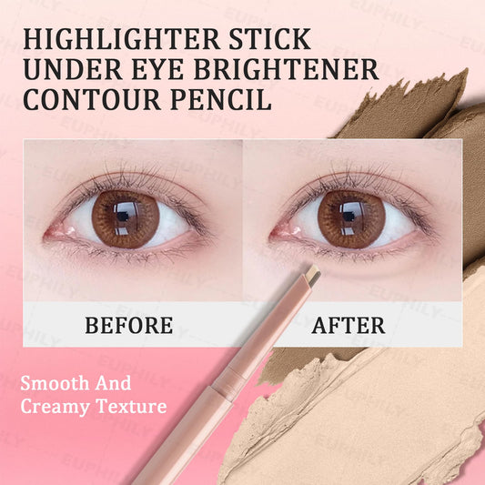 Euphily pencil tip close-up showing creamy texture for smooth application