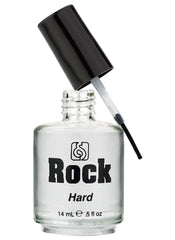 European Secrets bottle front view showing clear nail hardener benefit