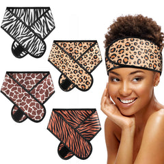 eurzom satin hair wrap front view showing brutal pattern and protective design