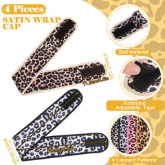 Eurzom hair wrap worn while sleeping preserving hairstyle and comfort