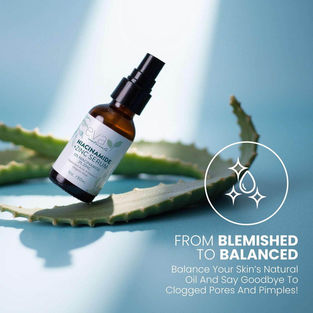 Eva Naturals applied to skin demonstrating smooth absorption and non-greasy finish