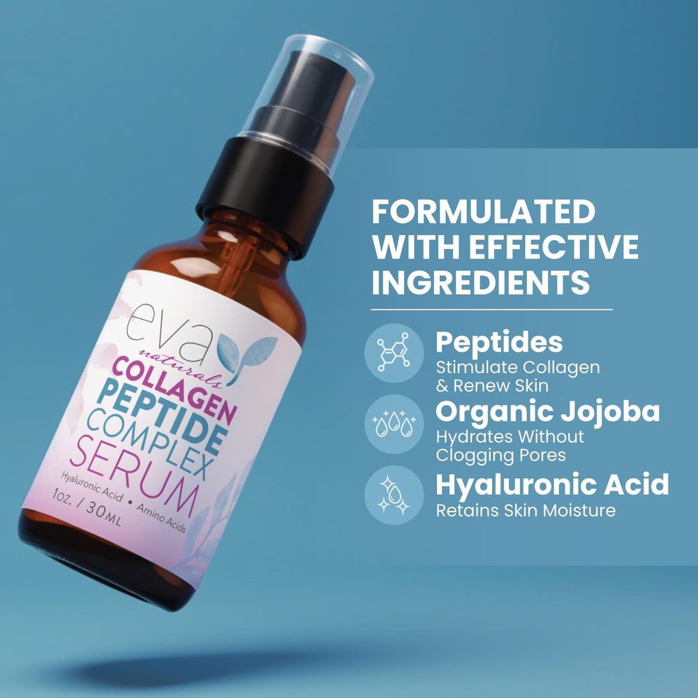 Eva Naturals close-up label showing ingredients for informed use