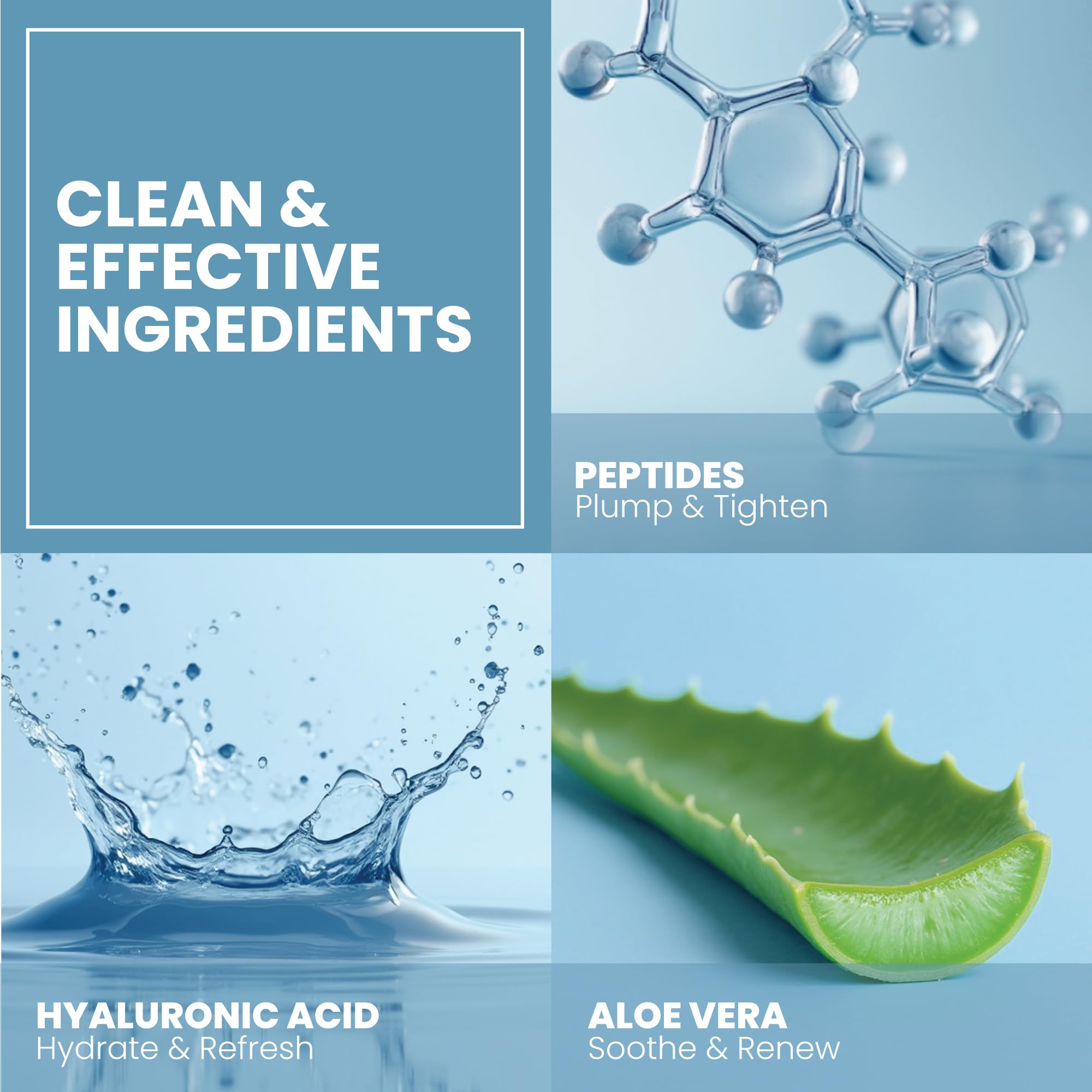 Eva Naturals paired with microneedling roller to enhance absorption