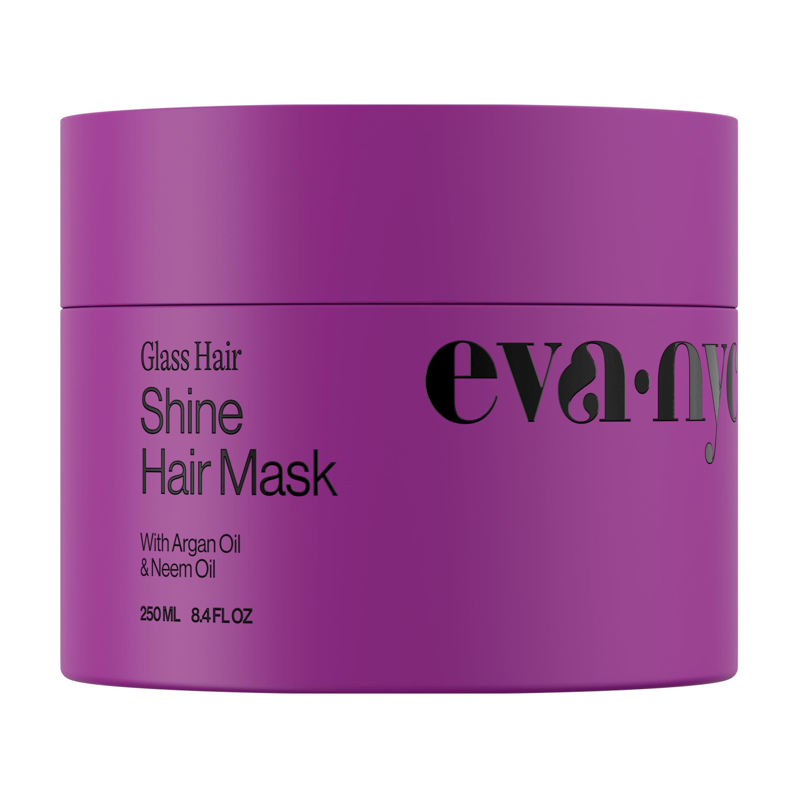 EVA·NYC jar front view showing argan and neem benefits
