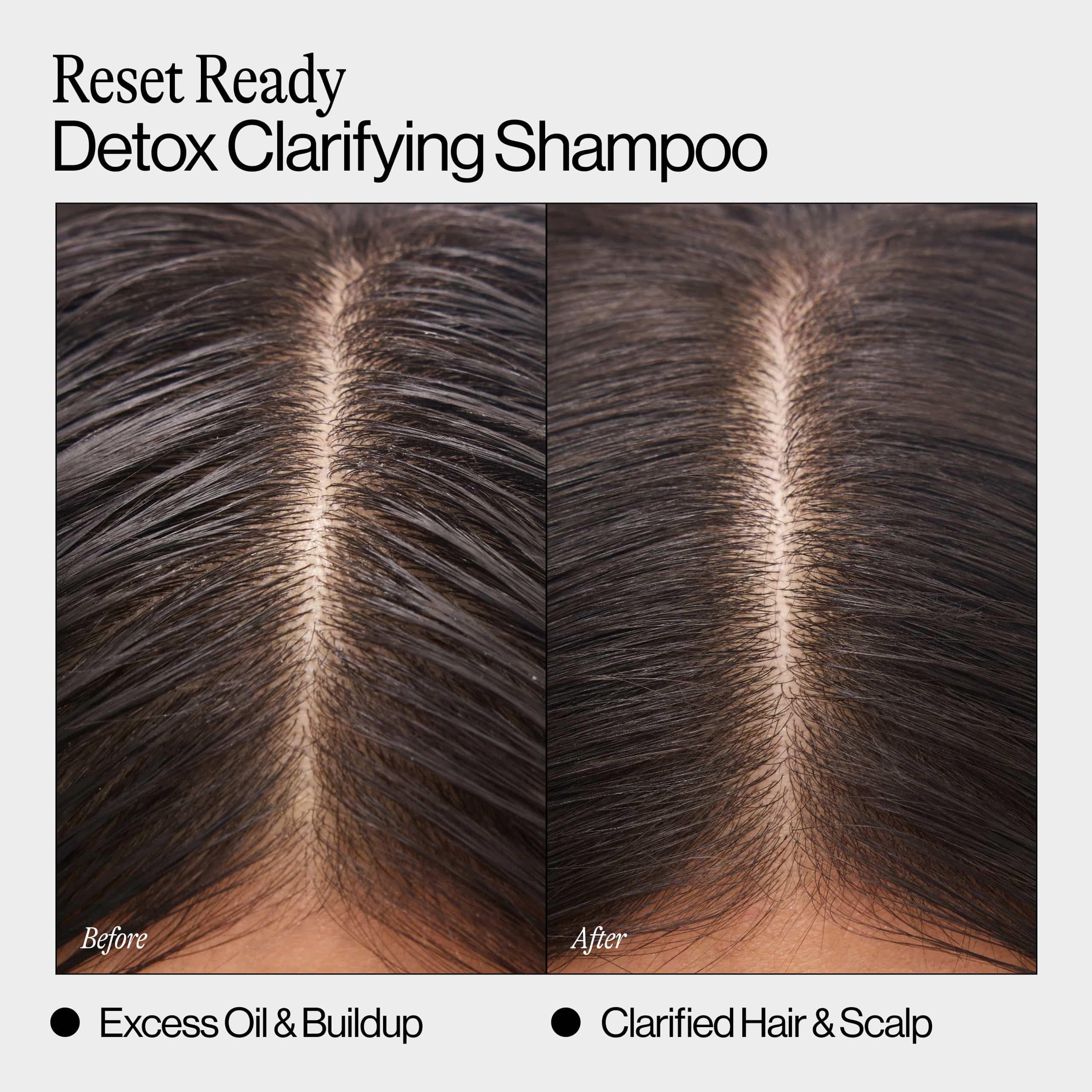 EVA·NYC shampoo lather close-up showing lightweight foam and clarifying action