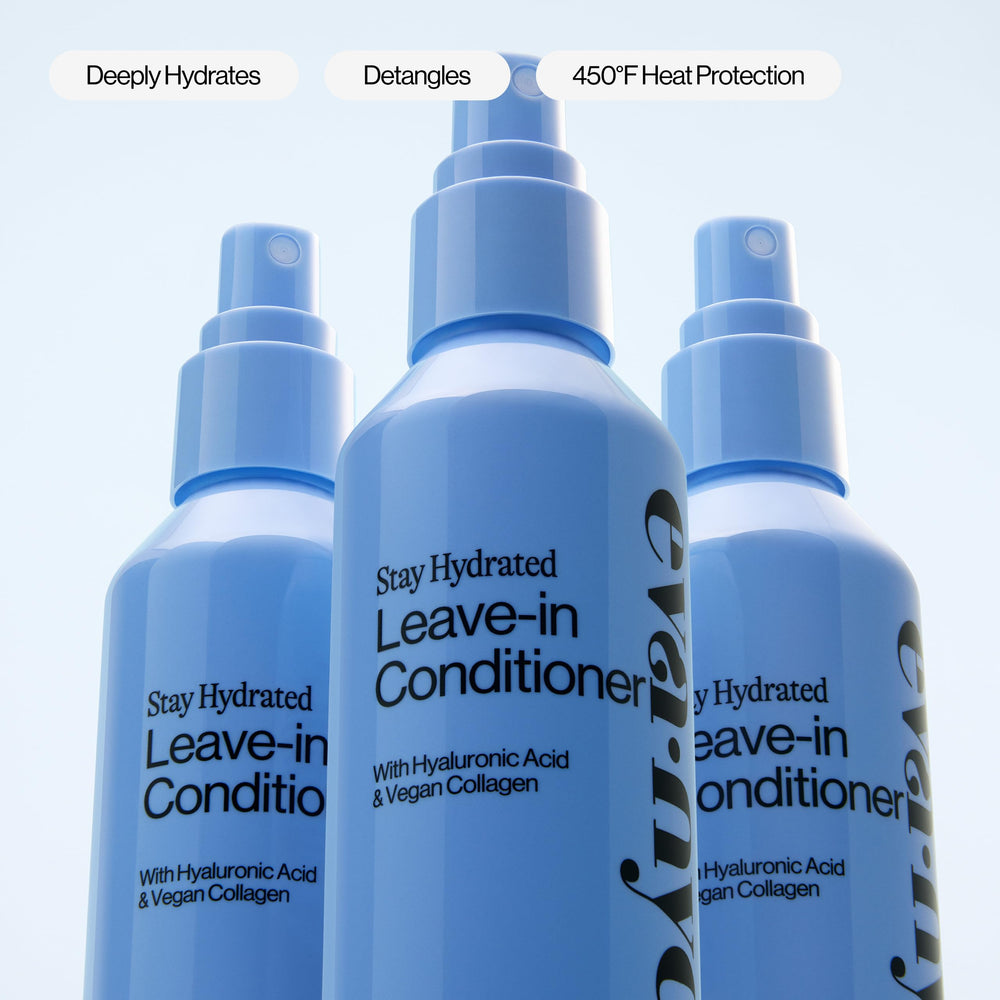 EVA·NYC 5 fl oz bottle held in hand for size and travel convenience