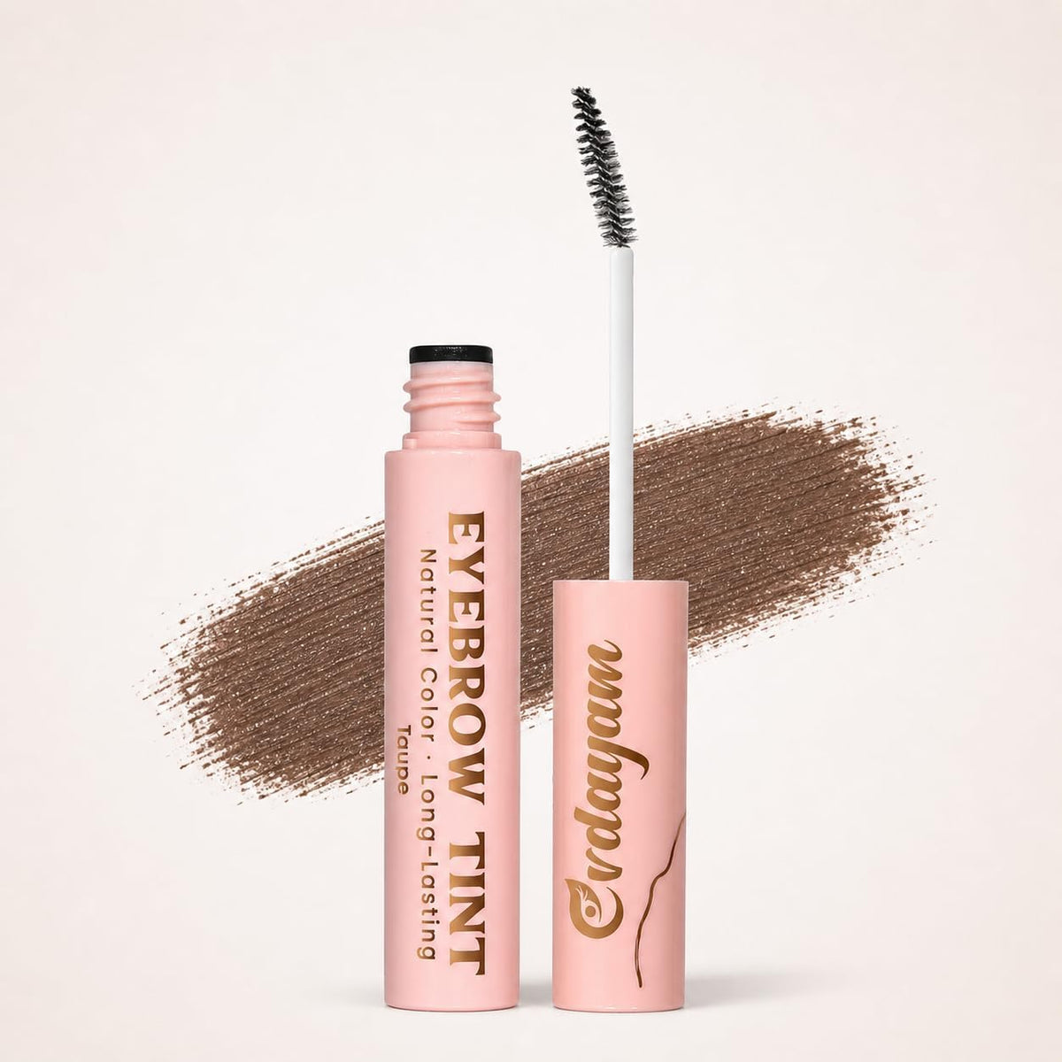 Evdayam front packaging showing Taupe tint with clean presentation and brand clarity