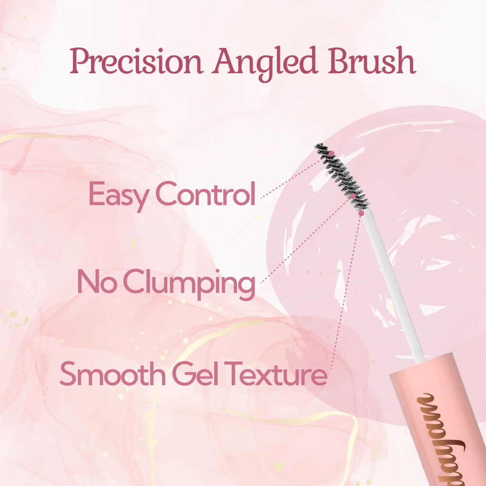 Evdayam gel texture swipe illustrating smooth, buildable pigment for natural finish