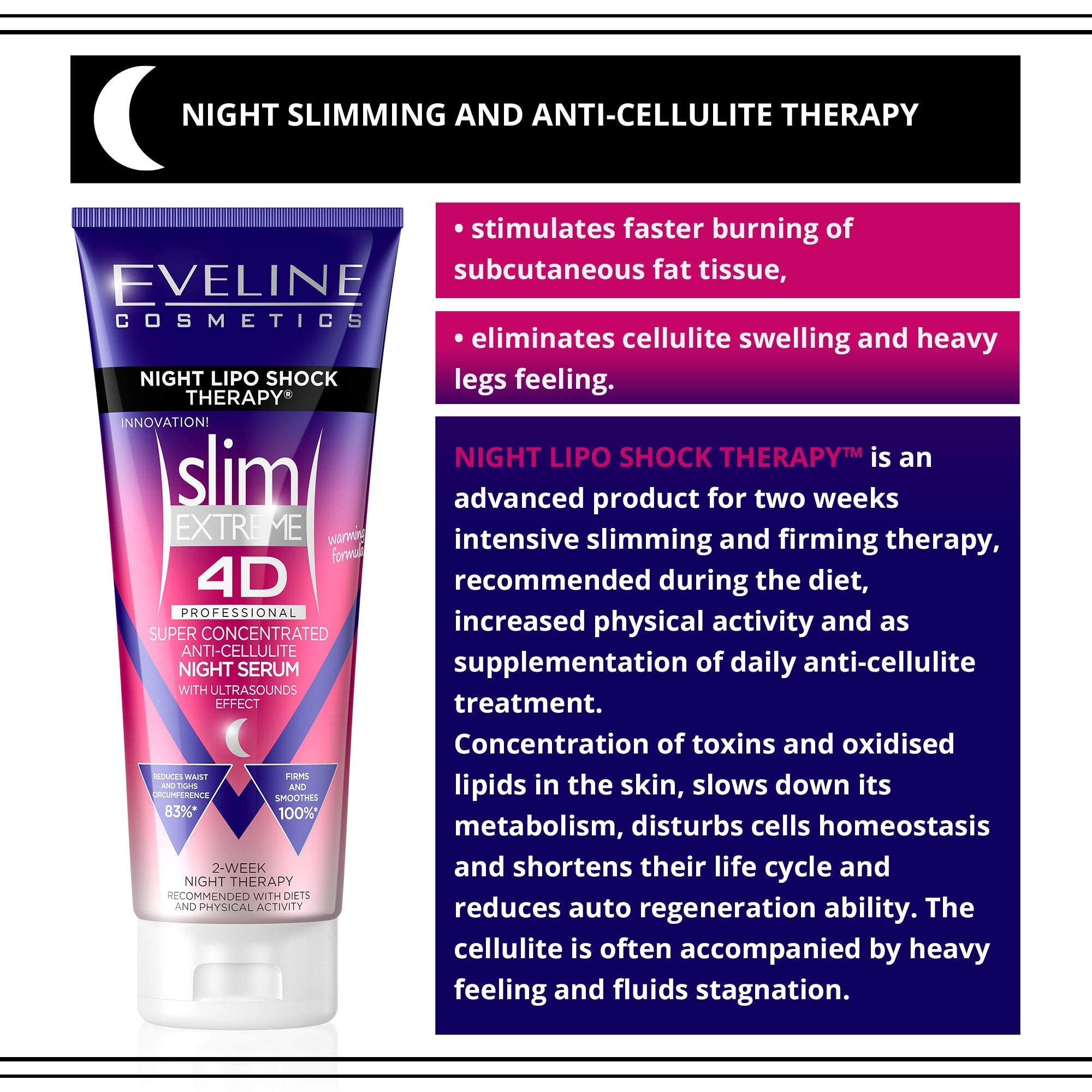 EVELINE COSMETICS pump and bottle label displaying Polish information