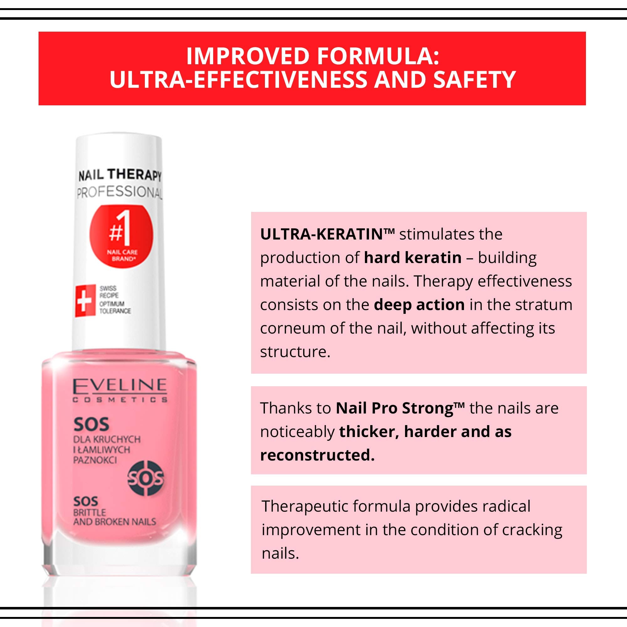 EVELINE COSMETICS clear treatment droplet forming protective layer