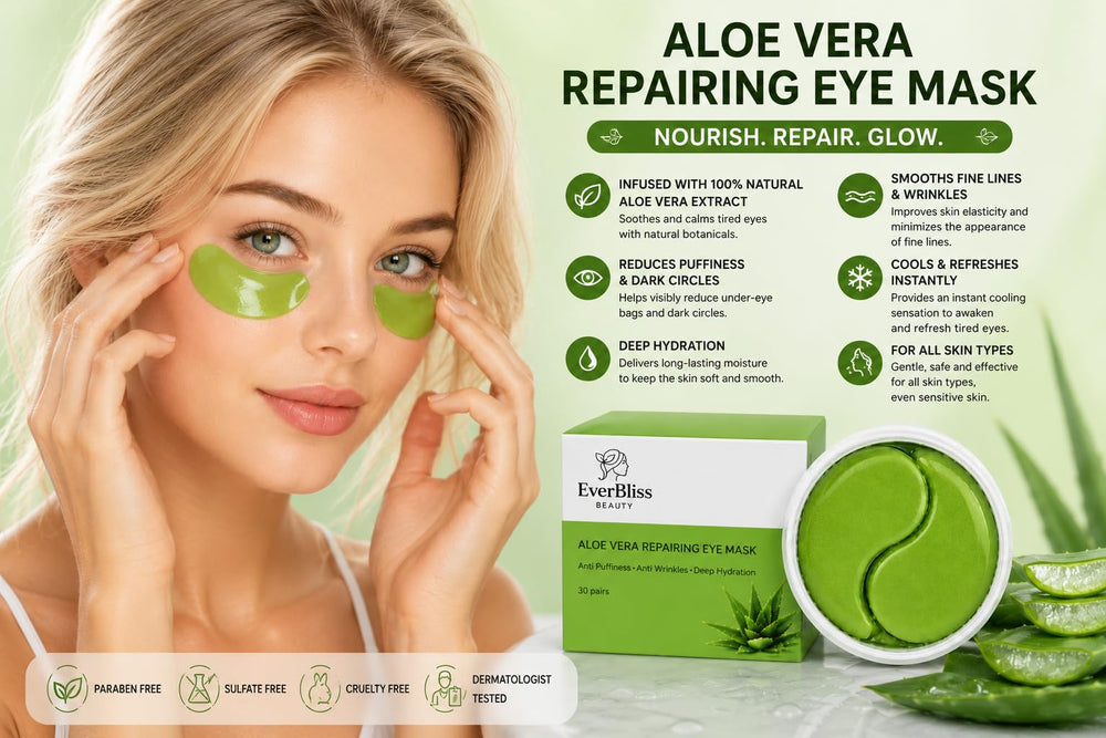 EverBliss Beauty application under-eye in use delivering instant refresh
