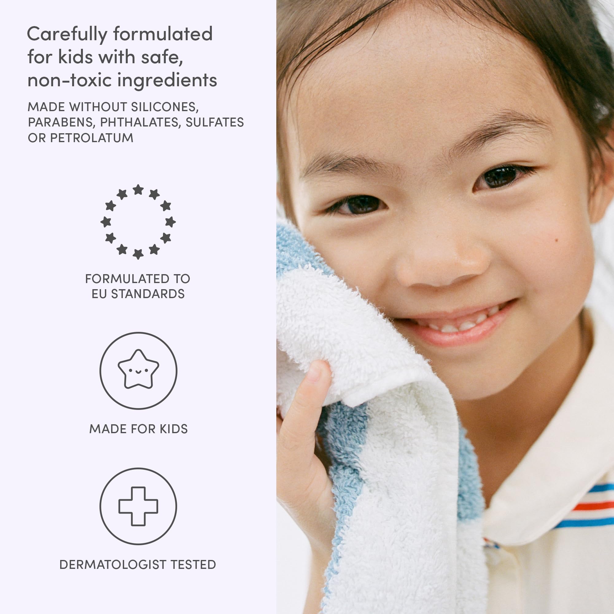 Evereden body wash lather on arm illustrating hydrating foam for softer skin