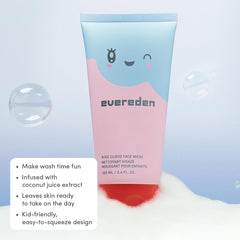 Evereden conditioner lather detail showing softening and smoothing benefits