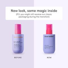 Evereden detangler spray mist in action for easier combing benefit