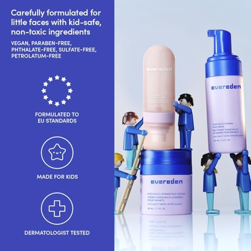 Evereden face wash suds detail showing gentle foam for daily cleansing