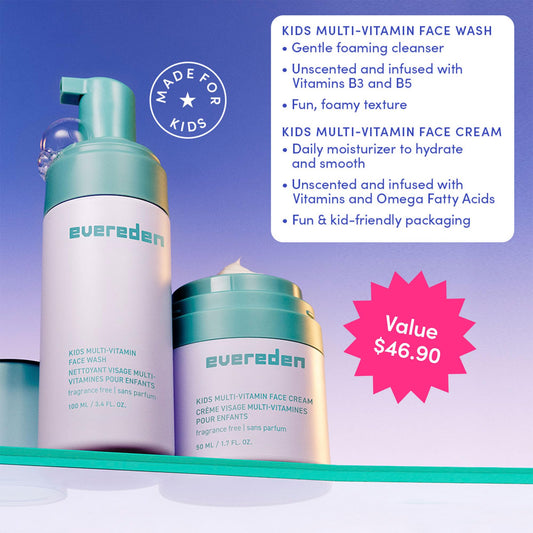 Evereden face wash texture close-up demonstrating gentle cleansing