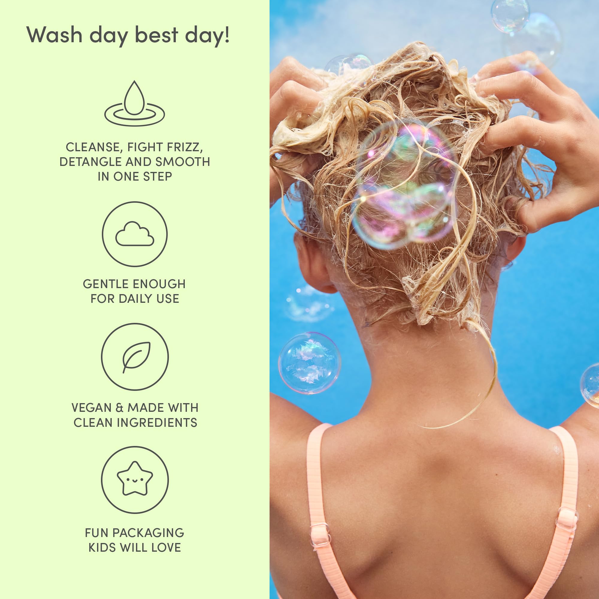 Evereden family using shampoo in shower illustrating versatile daily use