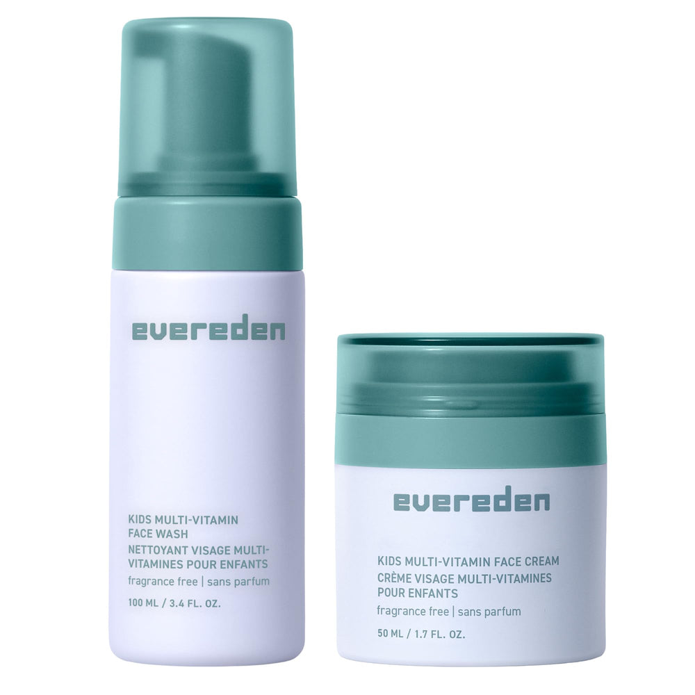 Evereden front packaging of Happy Face Duo showing set and benefits