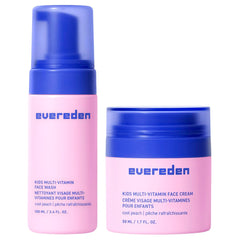 Evereden front packaging showing the happy face duo and playful design benefits daily routine