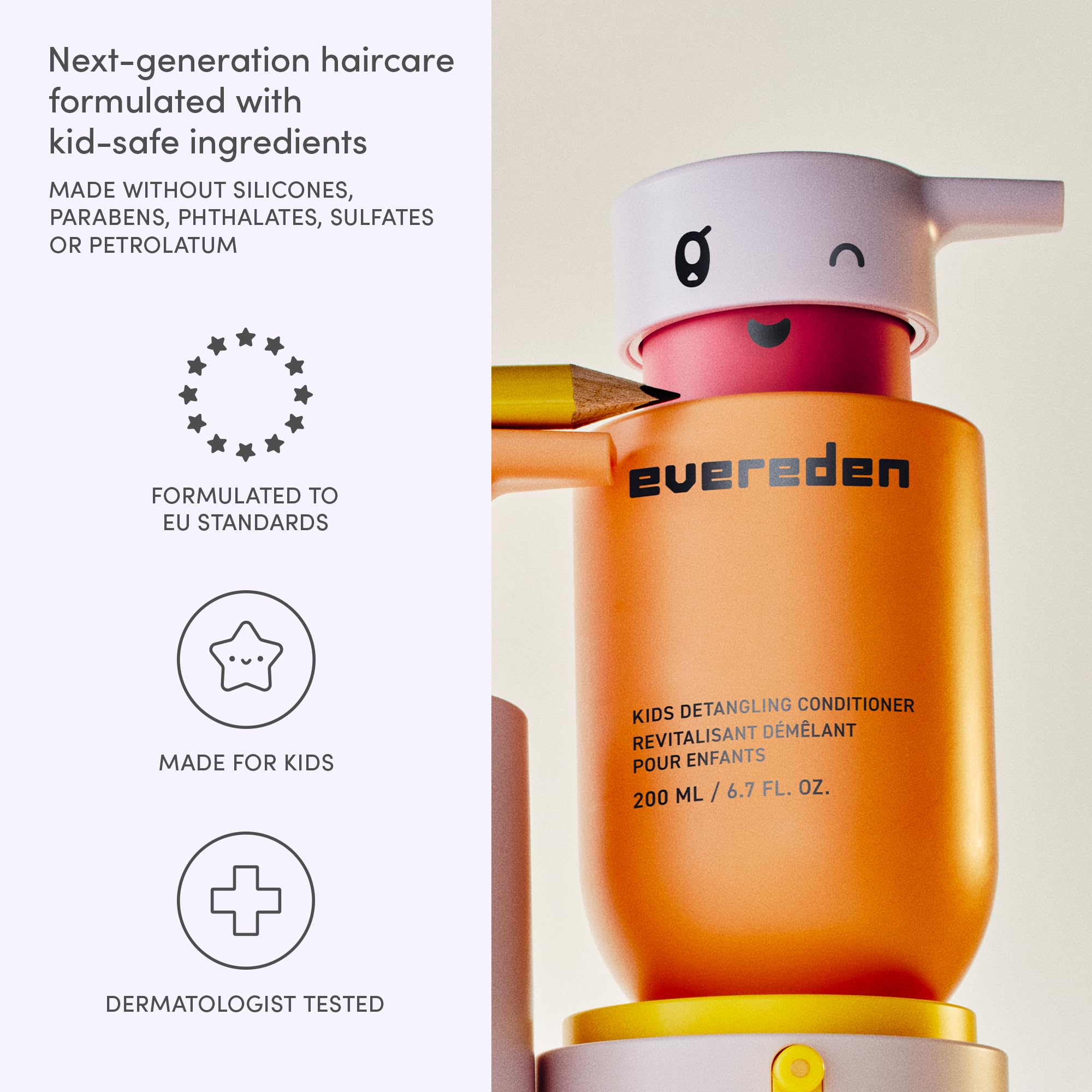 Evereden with argan oil and shea butter visuals highlighting nourishing benefits