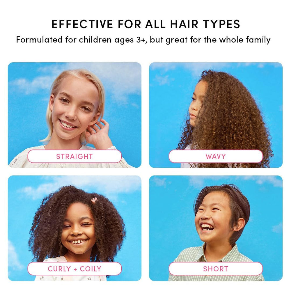 Evereden leave-in conditioner application on damp hair improving detangling