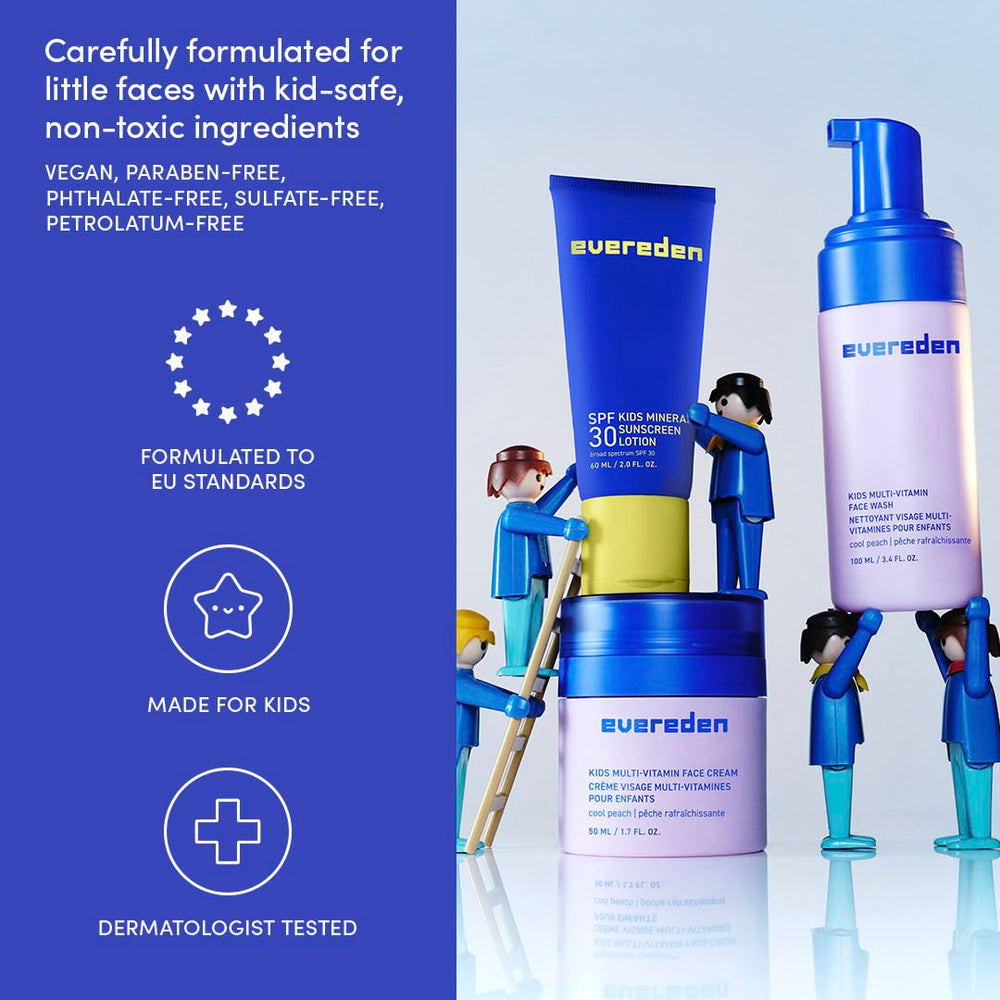 Evereden products held in adult hand showing compact sizes and travel convenience benefit