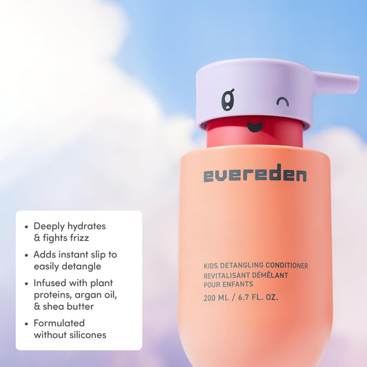 Evereden pump dispenser close-up demonstrating easy, spill-free use benefit